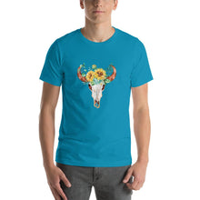 Load image into Gallery viewer, Aborigines pattern mixed with sunflowers Unisex T-Shirt